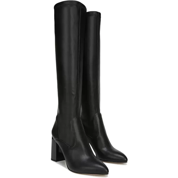 Franco Sarto Womens Katherine Knee High BootBlack Stretch