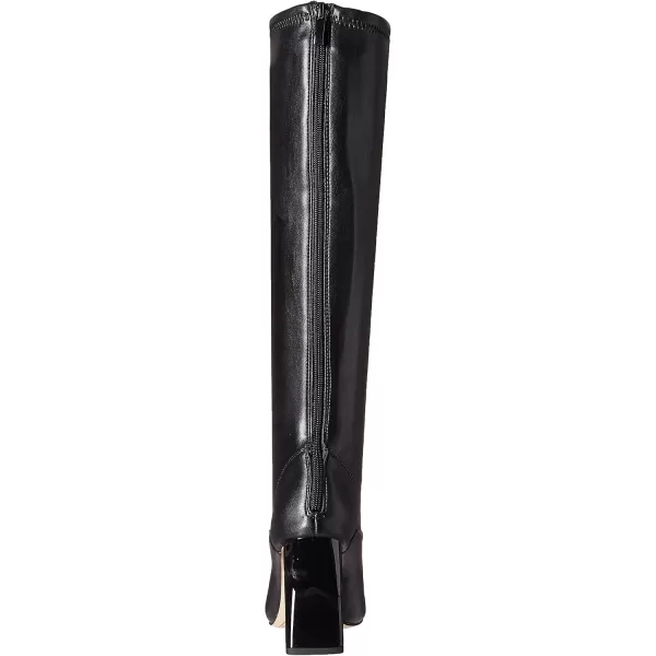 Franco Sarto Womens Katherine Knee High BootBlack Stretch Leather