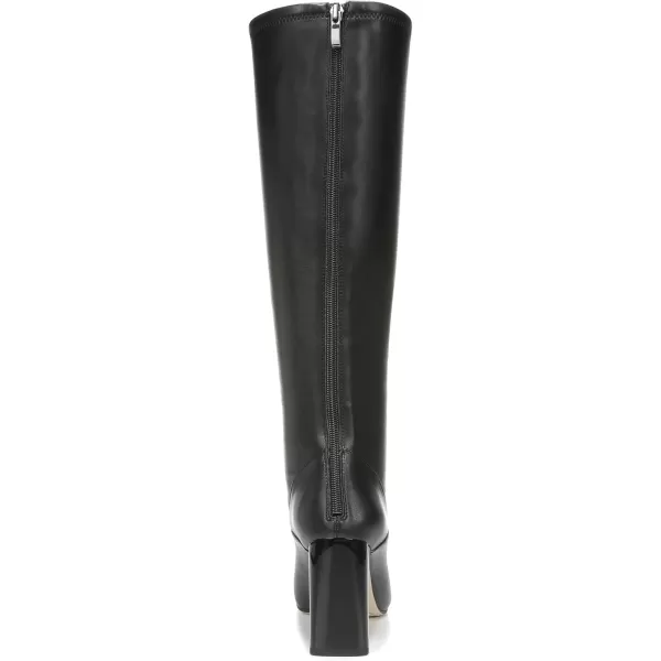 Franco Sarto Womens Katherine Knee High BootBlack Stretch Wide Calf