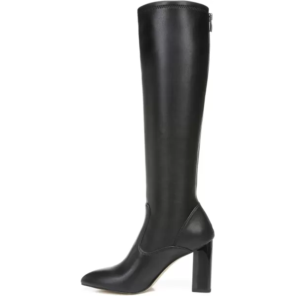 Franco Sarto Womens Katherine Knee High BootBlack Stretch Wide Calf