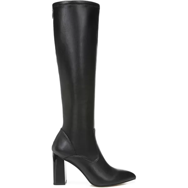 Franco Sarto Womens Katherine Knee High BootBlack Stretch Wide Calf