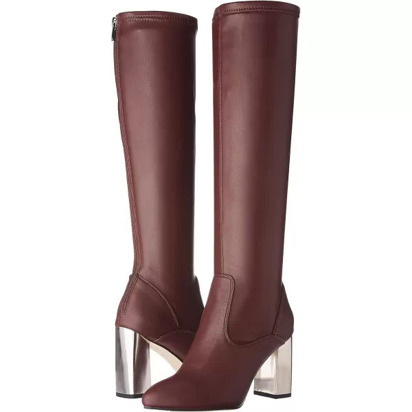 Franco Sarto Womens Katherine Knee High BootCabernet Stretch Leather