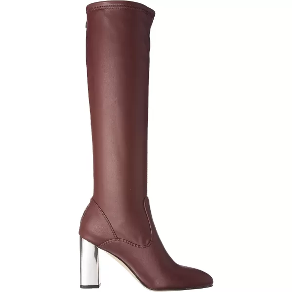 Franco Sarto Womens Katherine Knee High BootCabernet Stretch Leather