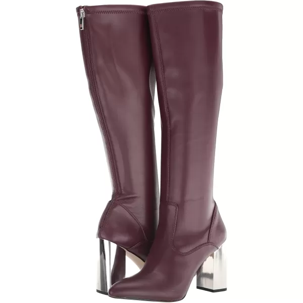 Franco Sarto Womens Katherine Knee High BootCabernet Wide Calf