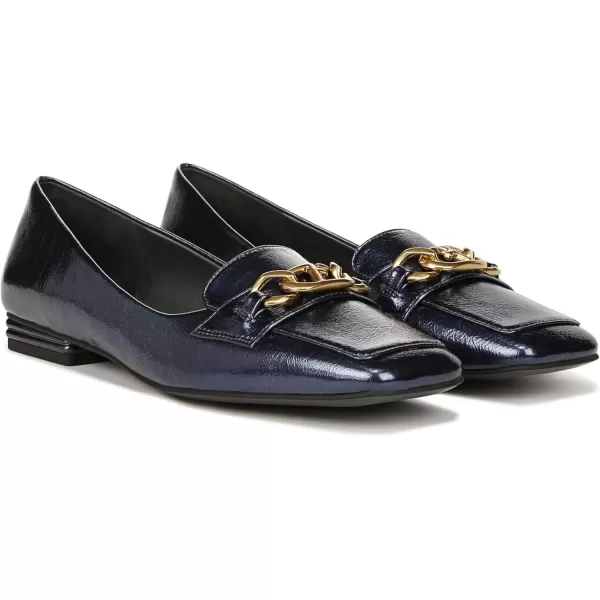 Franco Sarto Womens Tiari SlipOnMidnight Blue Metallic