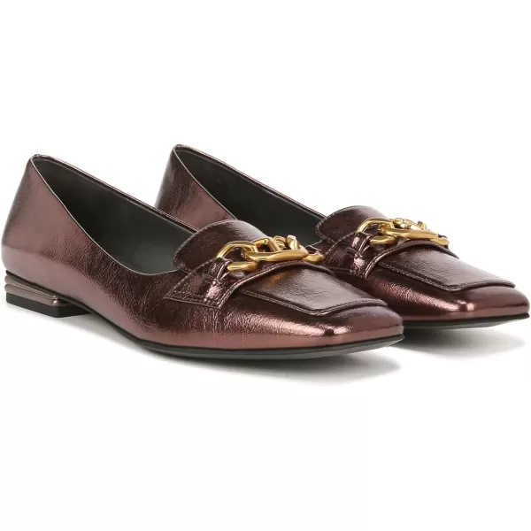 Franco Sarto Womens Tiari SlipOnTmoro Brown Metallic