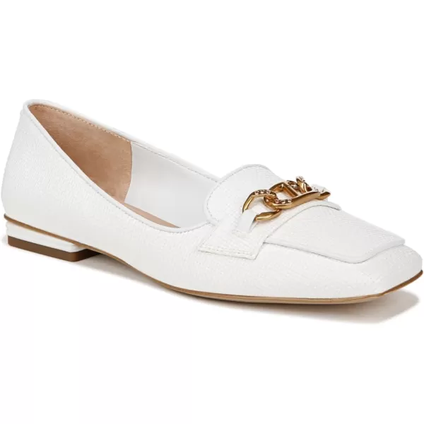 Franco Sarto Womens Tiari SlipOnWhite Woven Fabric