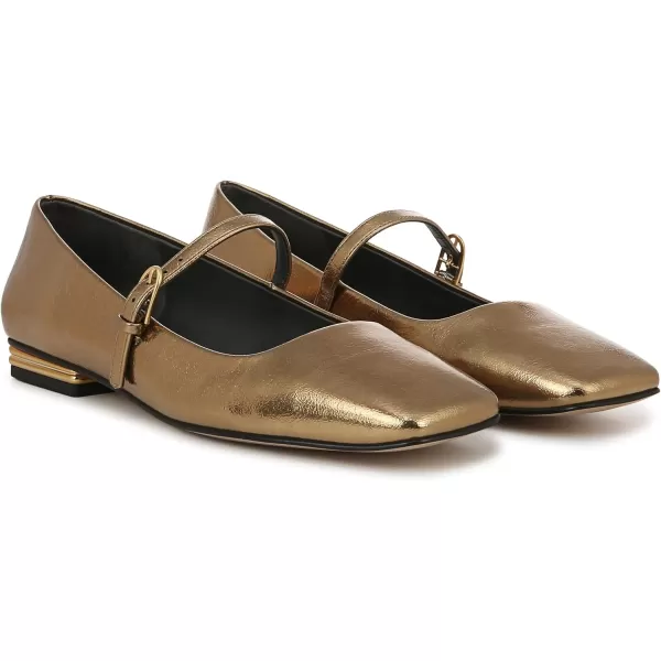 Franco Sarto Womens Tinsley Mary Jane FlatBronze Metallic