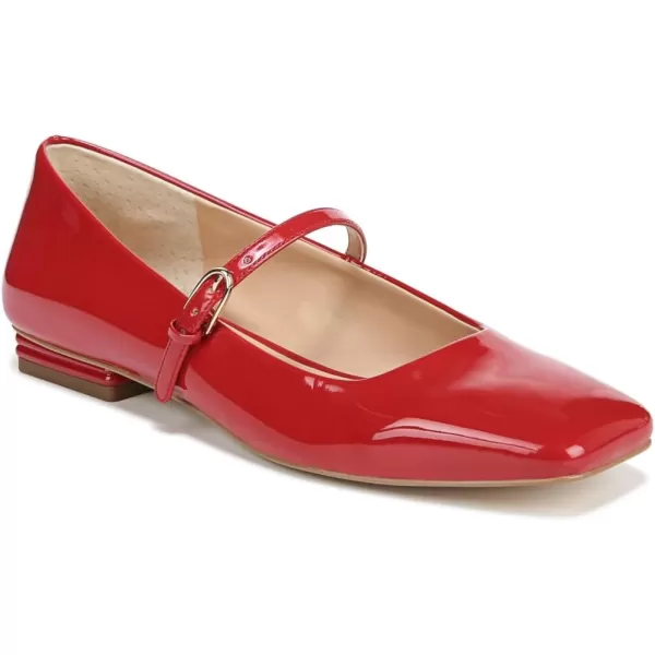 Franco Sarto Womens Tinsley Mary Jane FlatRed Patent