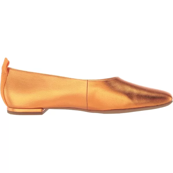 Franco Sarto Womens Vana FlatOrange Metallic