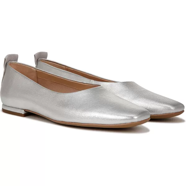 Franco Sarto Womens Vana FlatSilver Metallic