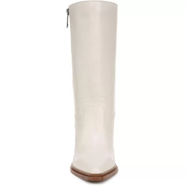 Franco Sarto Womens Western Mid Calf BootChalk White Leather