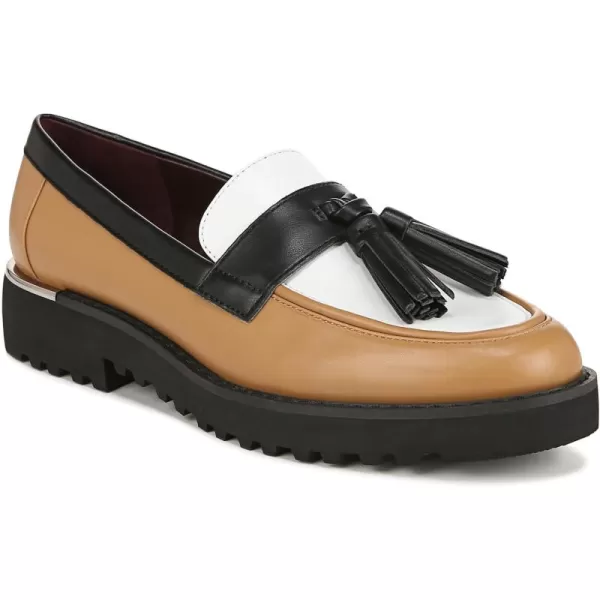 Franco Sarto Womens Carolynn Tassel LoaferBrown Colorblock Multi