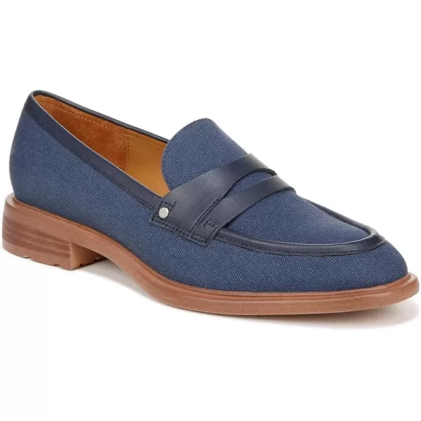 Franco Sarto Womens Edith LoaferNavy Blue Fabric