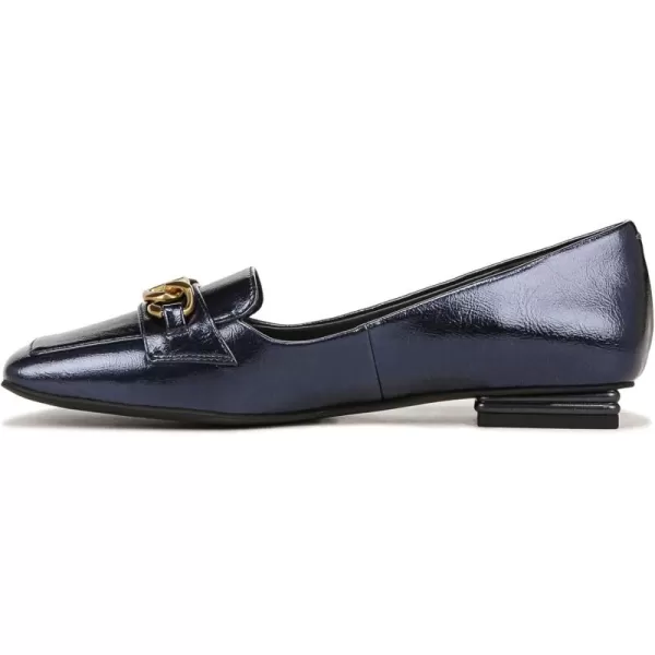 Franco Sarto Womens Tiari SlipOnMidnight Blue Metallic