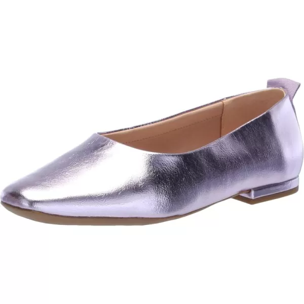 Franco Sarto Womens Vana FlatLight Pink Metallic