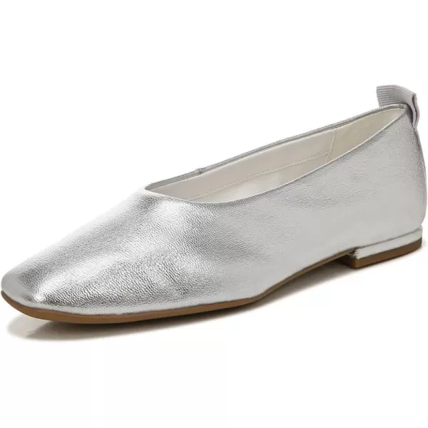 Franco Sarto Womens Vana FlatSilver Metallic