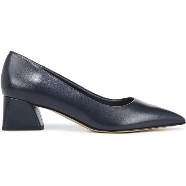 Franco Sarto Womens Racer PumpNavy Blue Leather