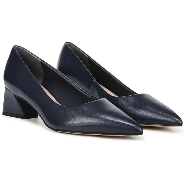 Franco Sarto Womens Racer PumpNavy Blue Leather