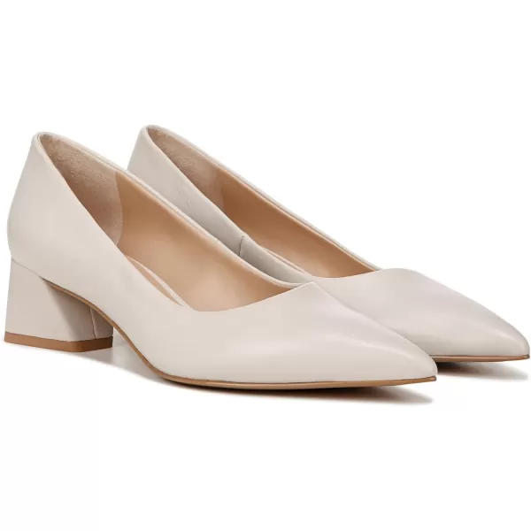 Franco Sarto Womens Racer PumpPutty White Leather