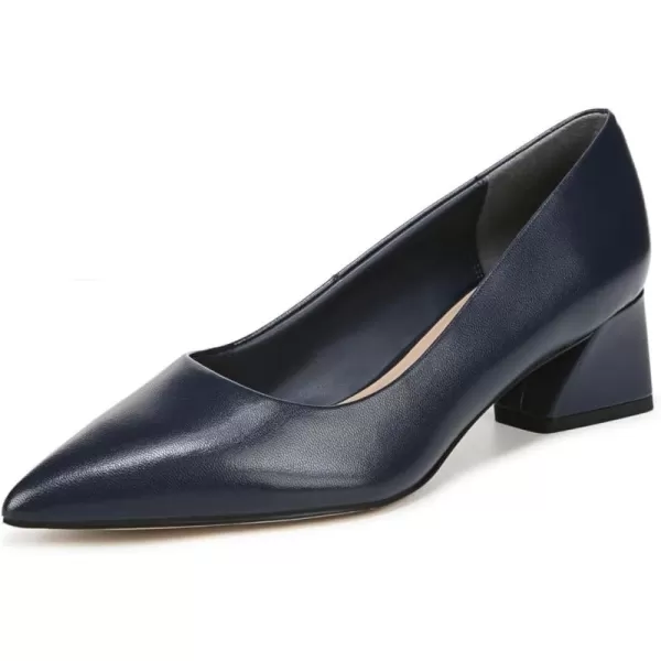 Franco Sarto Womens Racer PumpNavy Blue Leather