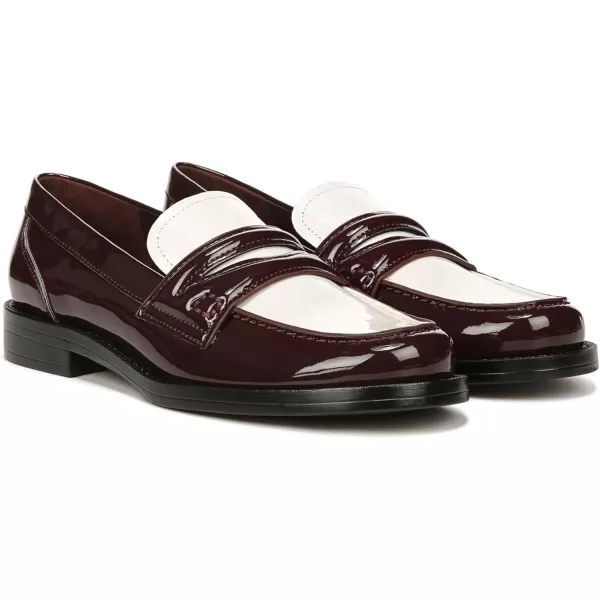 imageFranco Sarto Womens Lillian Penny LoaferCordovan RedCream Patent