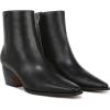 imageFranco Sarto Womens Vivian Ankle BootBlack Leather