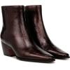 imageFranco Sarto Womens Vivian Ankle BootMetallic Brown Leather