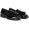 imageFranco Sarto womens Carolynn Low Slip on Tassel LoafersBlack Patent