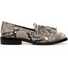 imageFranco Sarto womens Carolynn Low Slip on Tassel LoafersGrey Multi Snake