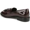 imageFranco Sarto womens Carolynn Low Slip on Tassel LoafersHickory Brown Patent