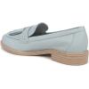 imageFranco Sarto womens Carolynn Low Slip on Tassel LoafersSoft Blue