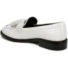 imageFranco Sarto womens Carolynn Low Slip on Tassel LoafersWhite Silver