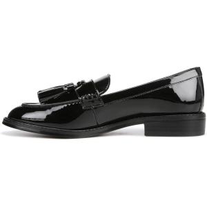 imageFranco Sarto womens Carolynn Low Slip on Tassel LoafersBlack Patent