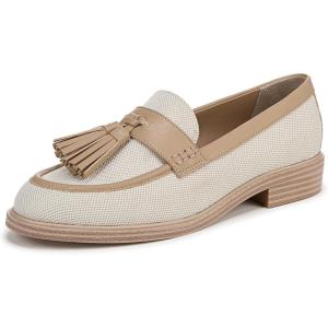 imageFranco Sarto womens Carolynn Low Slip on Tassel LoafersNatural Beige