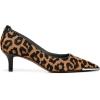 imageFranco Sarto Womens Kalsa Kitten Heel PumpCamel Brown Animal Print
