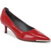 imageFranco Sarto Womens Kalsa Kitten Heel PumpCrimson Red Glossy