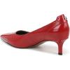imageFranco Sarto Womens Kalsa Kitten Heel PumpCrimson Red Glossy