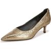 imageFranco Sarto Womens Kalsa Kitten Heel PumpGold Filigree