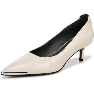 imageFranco Sarto Womens Kalsa Kitten Heel PumpVanilla White Glossy