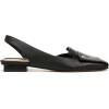 imageFranco Sarto Womens Teagan Slingback FlatsBlack Leather