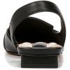 imageFranco Sarto Womens Teagan Slingback FlatsBlack Leather
