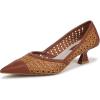 Brown Wicker Weave