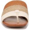 imageFranco Sarto Womens Loran Slide SandalBrown Multi Stretch Raffia