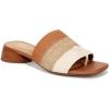 imageFranco Sarto Womens Loran Slide SandalBrown Multi Stretch Raffia