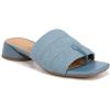 imageFranco Sarto Womens Loran Slide SandalDenim Blue Stretch Raffia