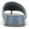 imageFranco Sarto Womens Loran Slide SandalDenim Blue Stretch Raffia