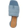 imageFranco Sarto Womens Loran Slide SandalDenim Blue Stretch Raffia