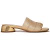 imageFranco Sarto Womens Loran Slide SandalGold Stretch Raffia
