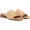 imageFranco Sarto Womens Loran Slide SandalNatural Beige Stretch Raffia
